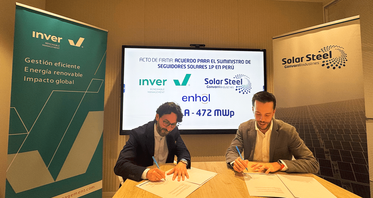 solar trackers peru agreement