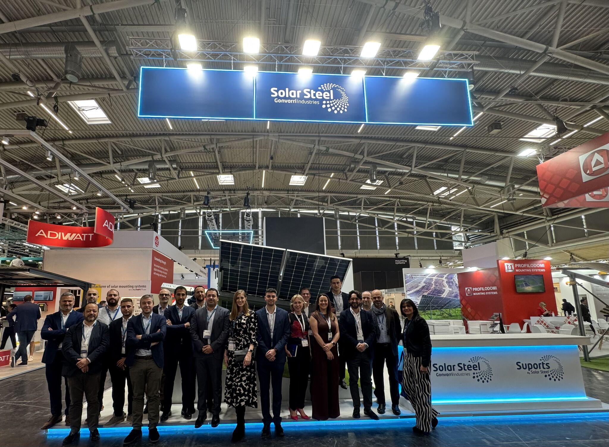 seguidor solar 1P solar steel intersolar