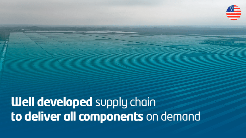 Solar Steel deliver USA