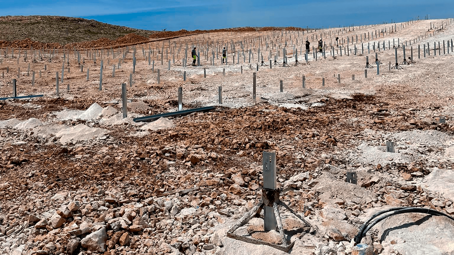 solar steel fixed structures croatia